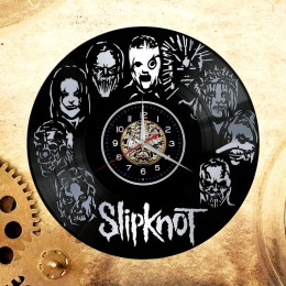 Часы "Slipknot" из виниловой пластинки