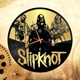 Часы "Slipknot" из виниловой пластинки