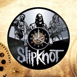 Часы "Slipknot" из виниловой пластинки