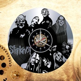 Часы "Slipknot" из виниловой пластинки