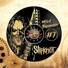 Часы "Slipknot" из виниловой пластинки