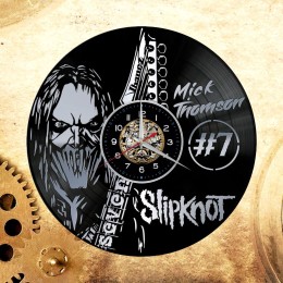 Часы "Slipknot" из виниловой пластинки