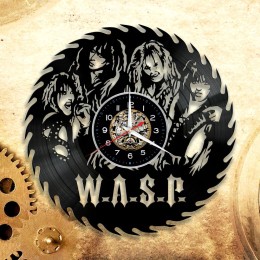 Часы "W.A.S.P." из виниловой пластинки