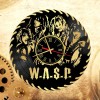 Часы "W.A.S.P." из виниловой пластинки