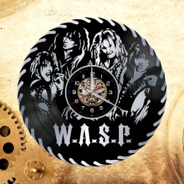 Часы "W.A.S.P." из виниловой пластинки