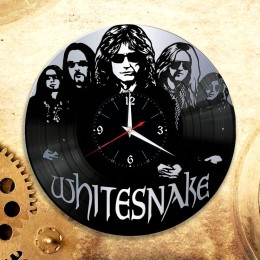 Часы "Whitesnake" из виниловой пластинки