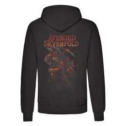 Толстовка с капюшоном "Avenged Sevenfold"