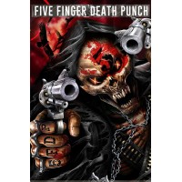 Флаг Five Finger Death Punch
