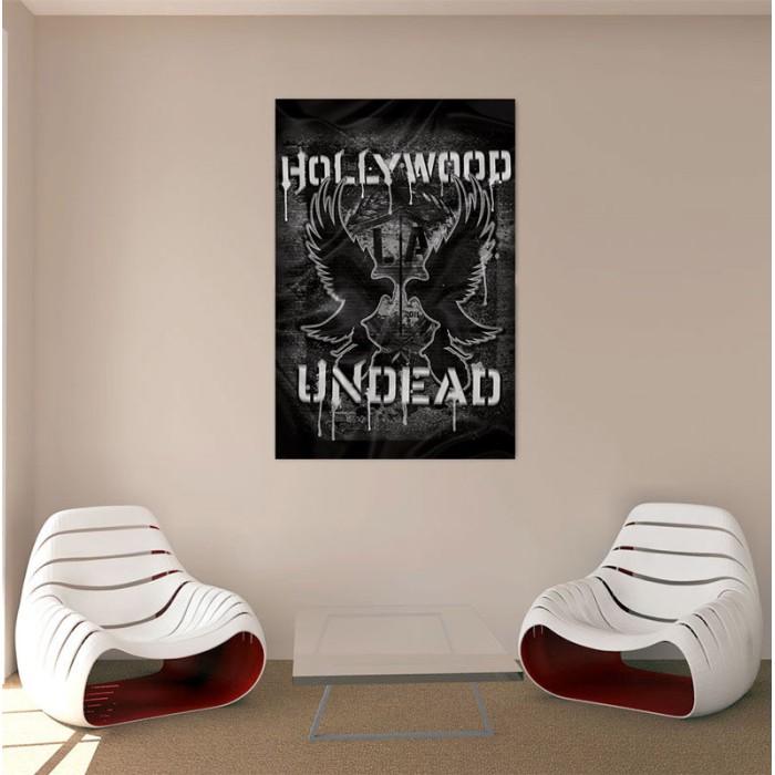 Флаг Hollywood Undead