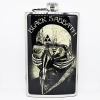 Фляга стальная "Black Sabbath" 10 oz