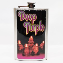 Фляга стальная "Deep Purple" 10 oz