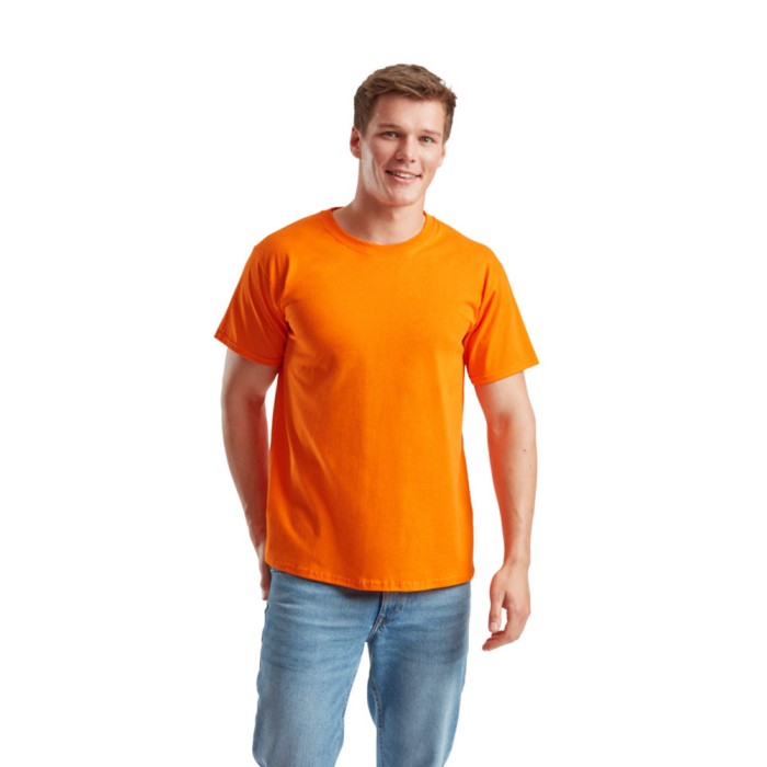 Футболка мужская оранжевая Valueweight Т