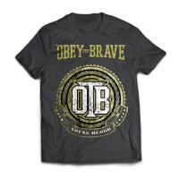 Футболка "Obey The Brave"
