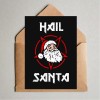 Открытка "Hail Santa"