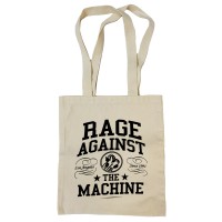 Сумка-шоппер "Rage Against the Machine" бежевая 