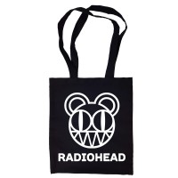 Сумка-шоппер "Radiohead" черная 