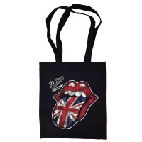 Сумка-шоппер "The Rolling Stones" черная 