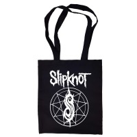 Сумка-шоппер "Slipknot" черная 