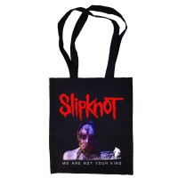 Сумка-шоппер "Slipknot" черная 