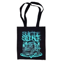 Сумка-шоппер "Suicide Silence" черная 