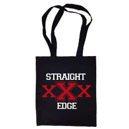 Сумка-шоппер "Straight Edge" черная 