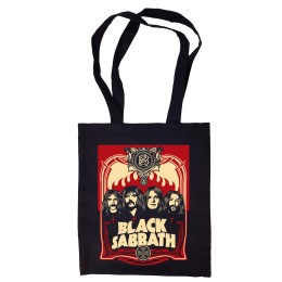 Сумка-шоппер "Black Sabbath" черная 