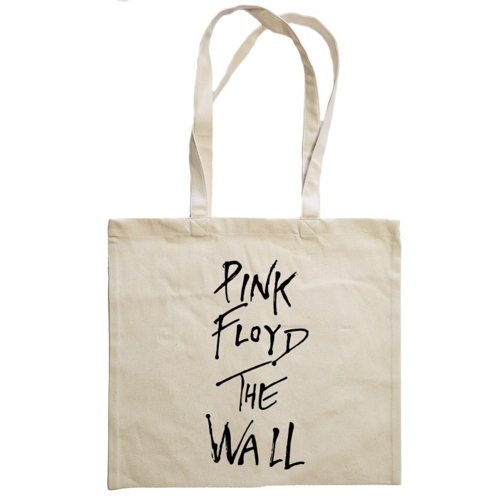 Сумка-шоппер "Pink Floyd" бежевая