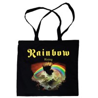 Сумка-шоппер "Rainbow" черная 