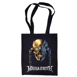 Сумка-шоппер "Megadeth" черная 