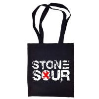 Сумка-шоппер "Stone Sour" черная 