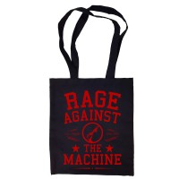 Сумка-шоппер "Rage Against the Machine" черная 