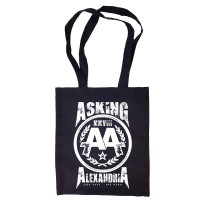 Сумка-шоппер "Asking Alexandria" черная 