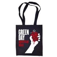 Сумка-шоппер "Green Day" черная 