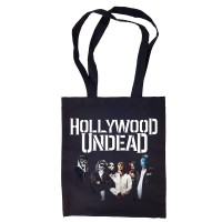 Сумка-шоппер "Hollywood Undead" черная 