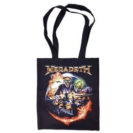 Сумка-шоппер "Megadeth" черная 