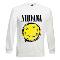 Свитшот "Nirvana" белый