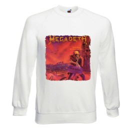 Свитшот "Megadeth" белый