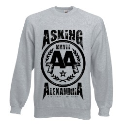 Свитшот "Asking Alexandria" белый