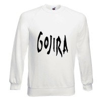 Свитшот "Gojira" белый