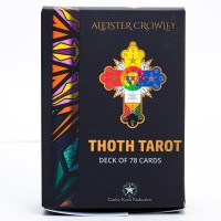 Карты Таро THOTH TAROT Aleister Crowley. 78 карт (матовые; белый срез)