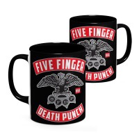Кружка "Five Finger Death Punch" цветная