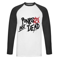 Лонгслив "Punks Not Dead"