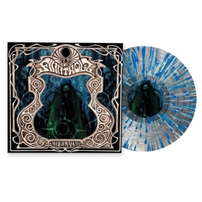 Виниловая пластинка Finntroll "Nifelvind" (1LP) Clear Blue Silver Splatter