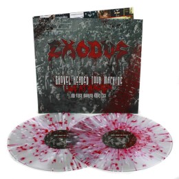 Виниловая пластинка Exodus "Shovel Headed Tour Machine" (2LP) Clear Red White Splatter
