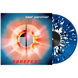Виниловая пластинка Gorefest "Soul Survivor" (1LP) Blue White Black Splatter