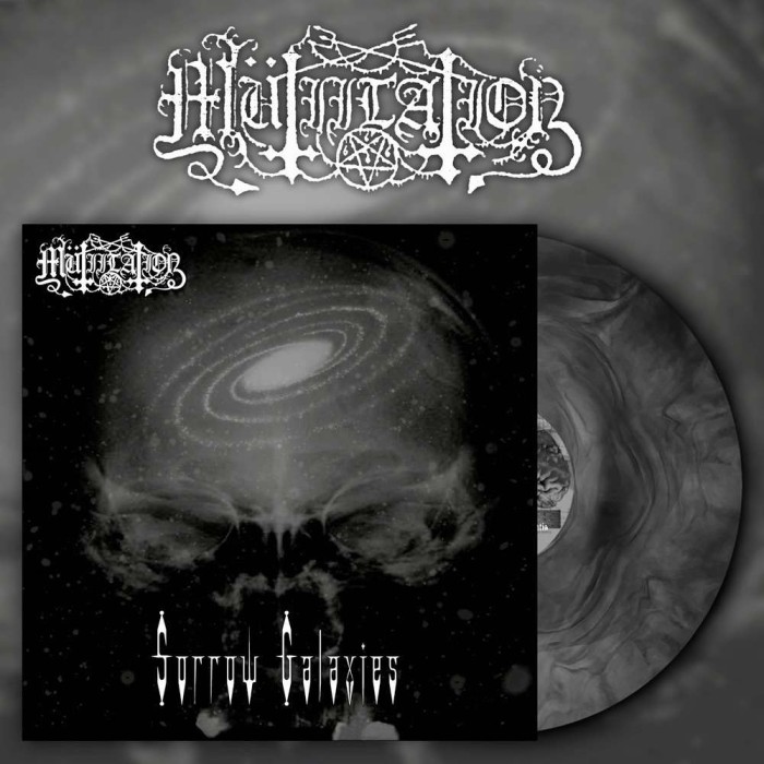 Виниловая пластинка Mütiilation "Sorrow Galaxies" (1LP) Clear Black Marble