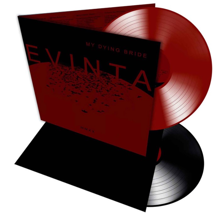 Виниловая пластинка My Dying Bride "Evinta MMXX" (2LP) Black Red