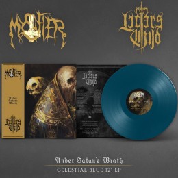 Виниловая пластинка Mystifier / Lucifer's Child "Under Satan's Wrath" (1LP) Blue Aqua
