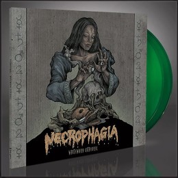 Виниловая пластинка Necrophagia "Whiteworm Cathedral" (1LP) Green Transparent