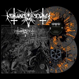 Виниловая пластинка Nokturnal Mortum "To The Gates Of Blasphemous Fire" (2LP) Silver Black Orange Splatter